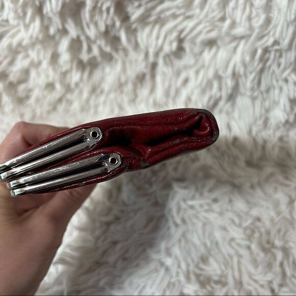 Vintage Red Clutch wallet - Picture 5 of 7